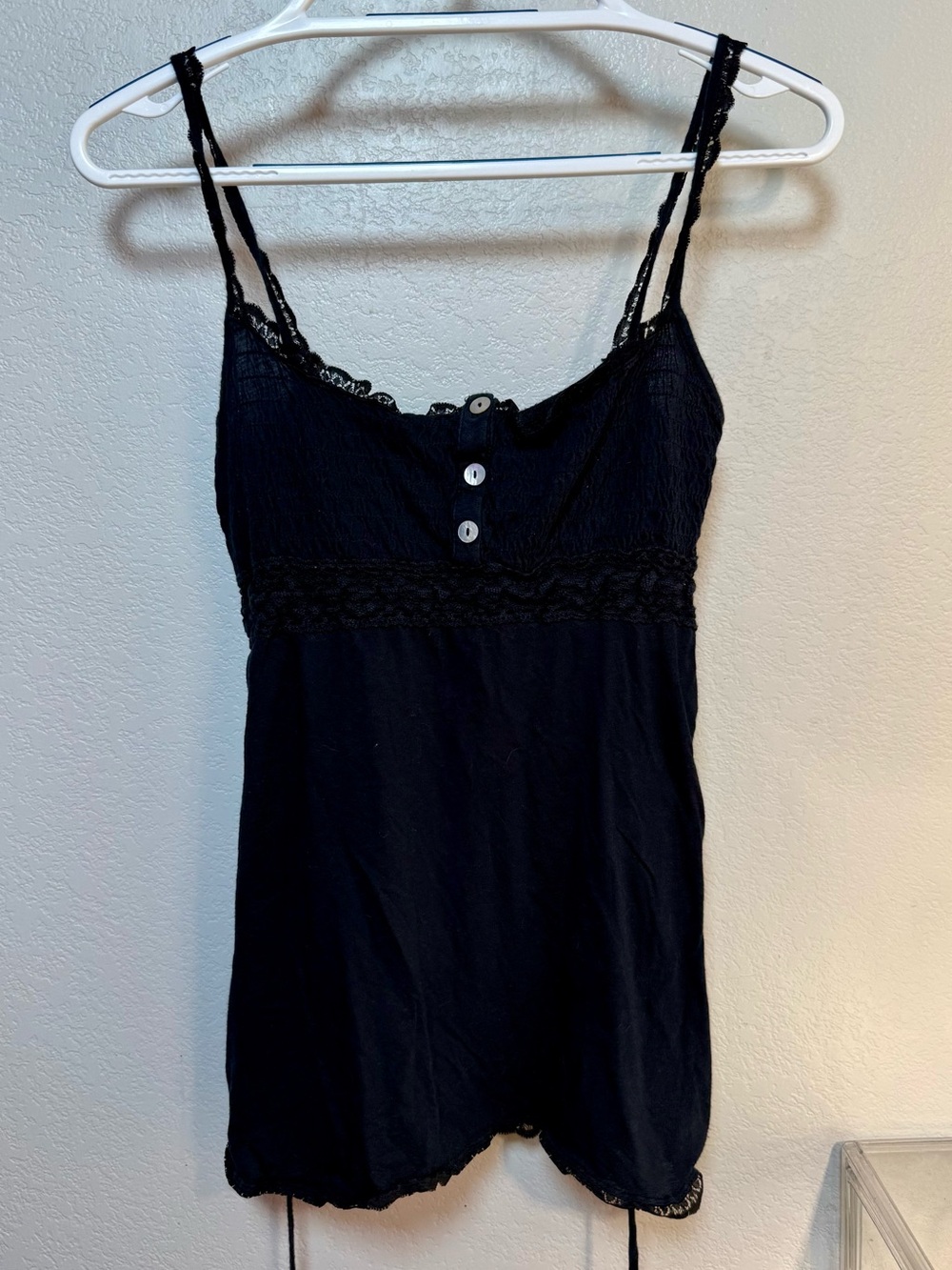 Free People Lace Trim Tank